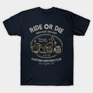 Custom Motorcycle T-Shirt